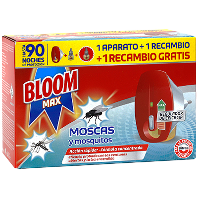 INSECTICIDA ELEC. PARA MOSCAS-MOSQUITOS APARATO+RECAMBIO+RECAMBIO