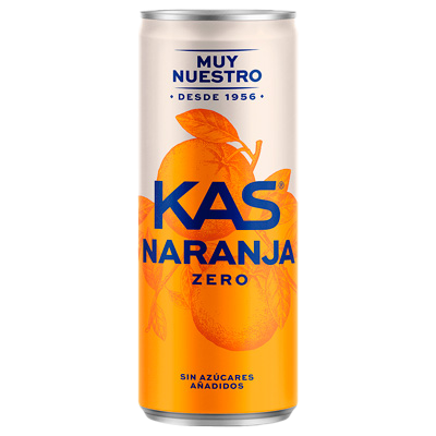 REFRESCO DE NARANJA ZERO 33 CL.