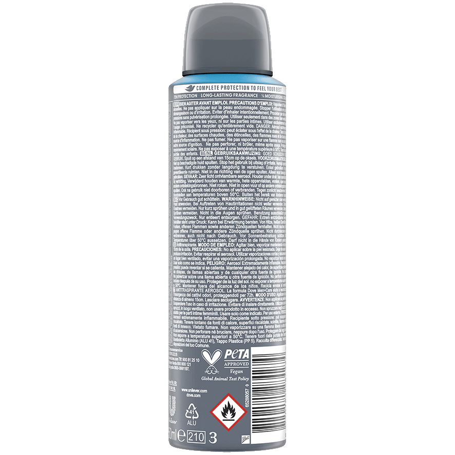 DESODORANTE MEN CLEAN COMFORT 150 ML.