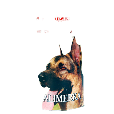 ALB&Oacute;NDIGAS EN SALSA CON BUEY PARA PERROS 1,25 KILOS