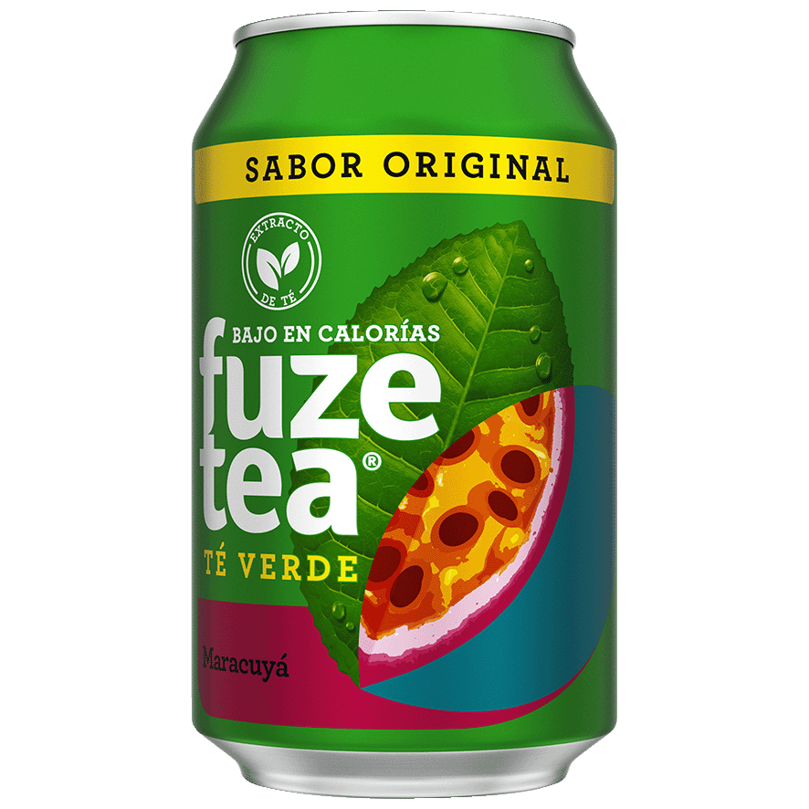 REFRESCO DE T&Eacute; VERDE MARACUY&Aacute; 33 CL.