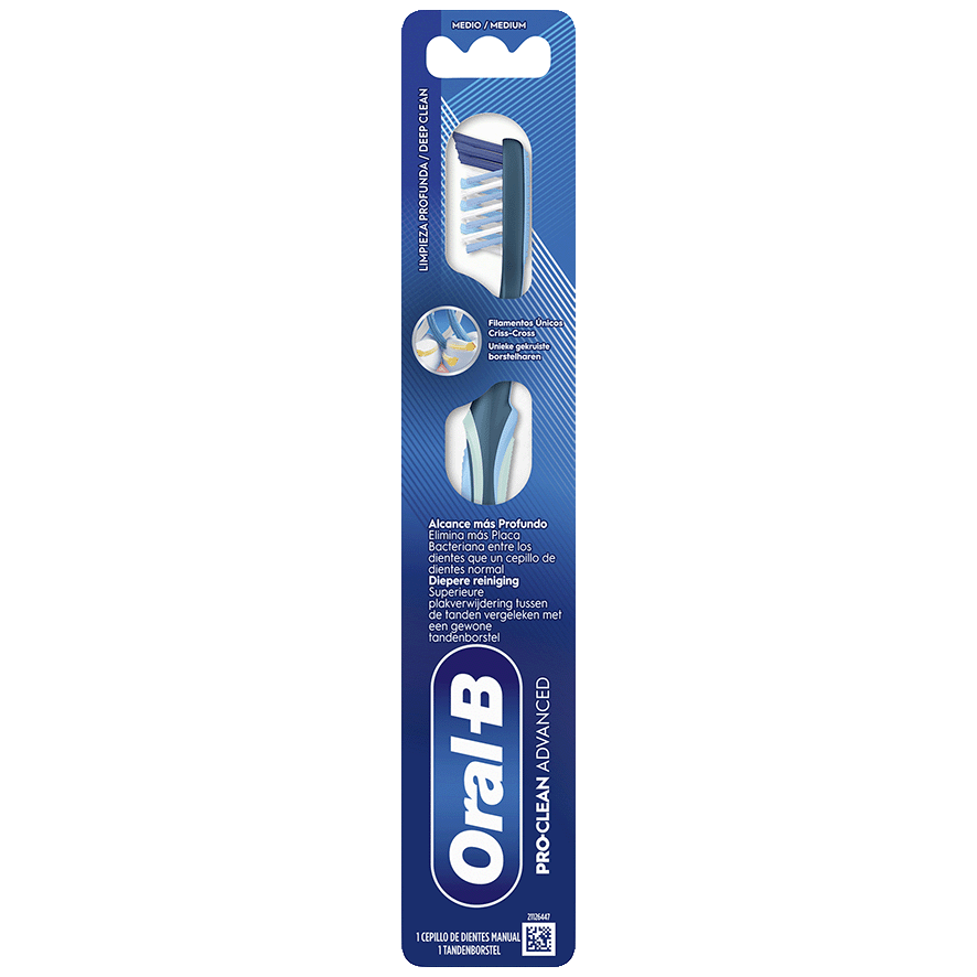 CEPILLO DENTAL PRO-CLEAN ADVANCED 1 UNIDAD