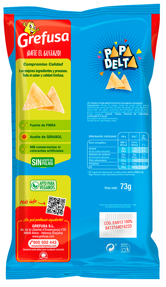 PAPADELTA ORIGINAL 73 G.