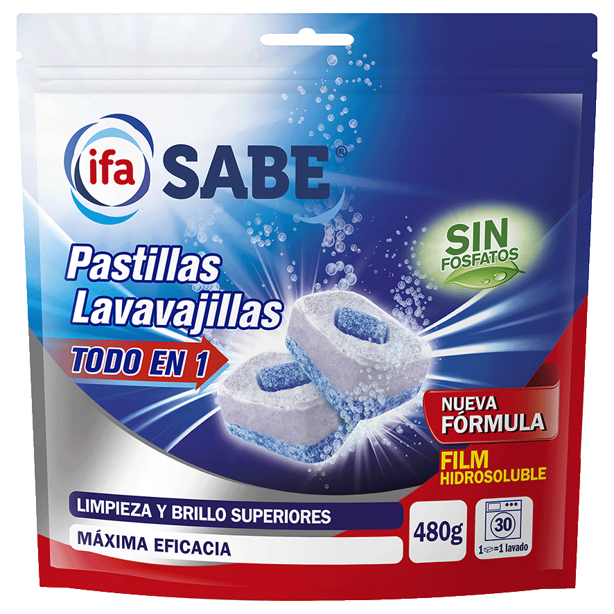 LAVAVAJILLAS TODO EN 1 30 PASTILLAS