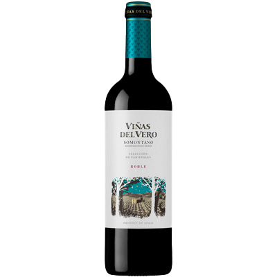 VINO D.O. SOMONTANO, ROBLE, TINTO 75 CL.