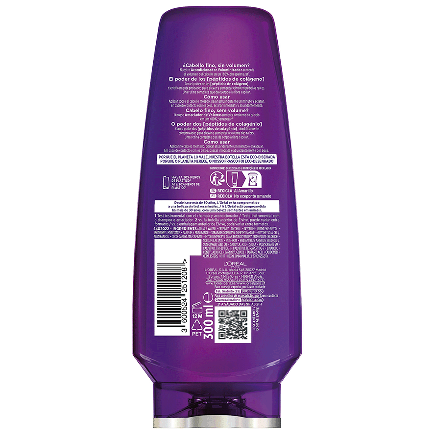 ACONDICIONADOR COLLAGEN LIFTER 300 ML.