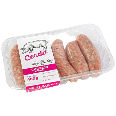 CHORIZO CRIOLLO 480 G.