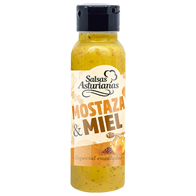 SALSA DE MOSTAZA Y MIEL 300 G.