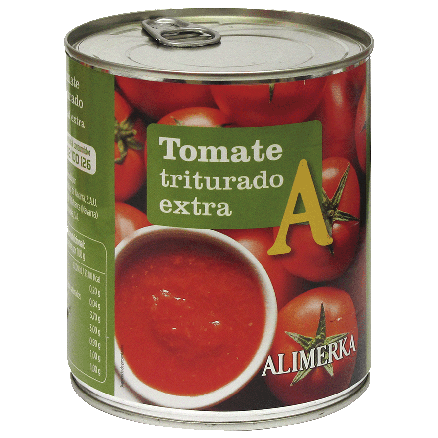 TOMATE TRITURADO EXTRA 800 G.