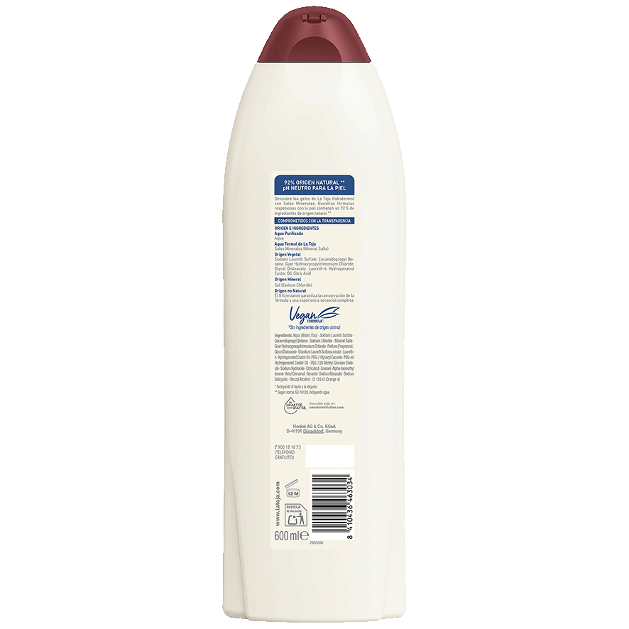GEL DE DUCHA SALES MINERALES 600 ML.