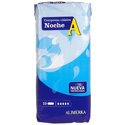 COMPRESA CL&Aacute;SICA NOCHE 10 UDS.