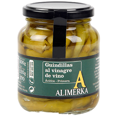 GUINDILLAS EN VINAGRE 130 G.