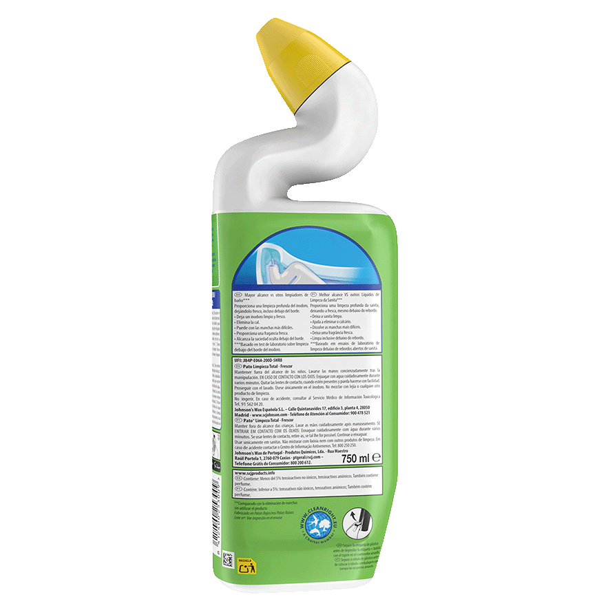 LIMPIAINODOROS VERDE 750 ML.