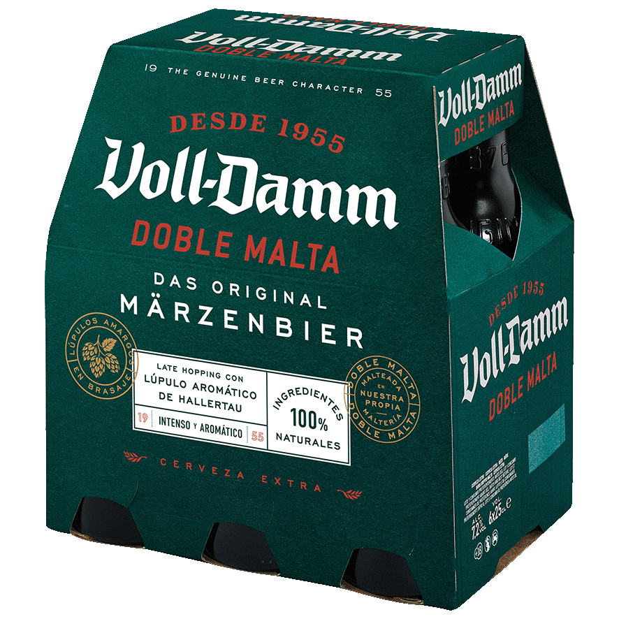 CERVEZA DOBLE MALTA 25 CL. PACK 6