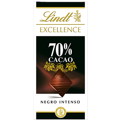 CHOCOLATE 70% CACAO EXCELLENCE 100 G.
