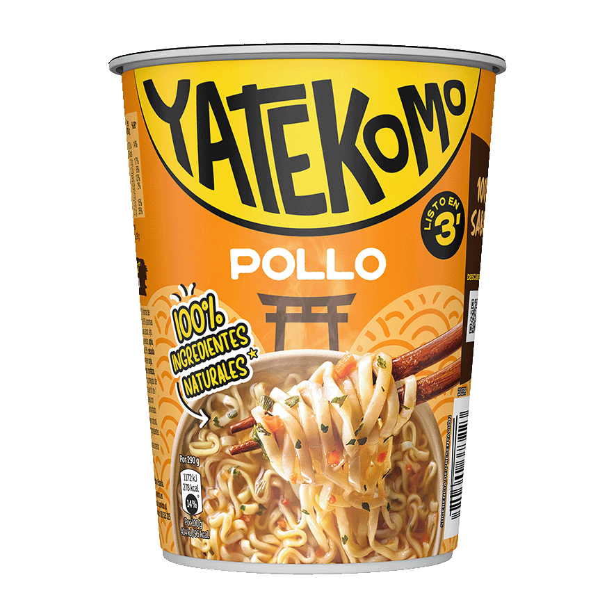 YATEKOMO DE POLLO 60 GRS.