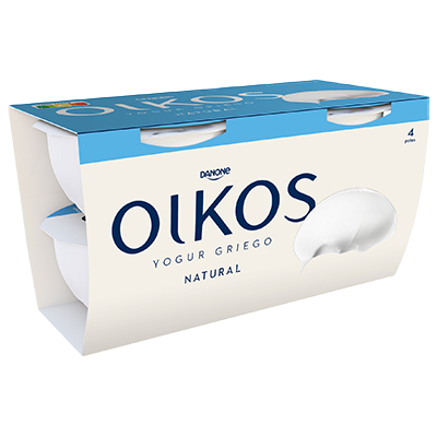 YOGUR NATURAL 110 G. PACK 4