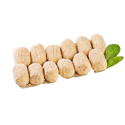 CROQUETAS DE POLLO Y JAM&Oacute;N EL KILO