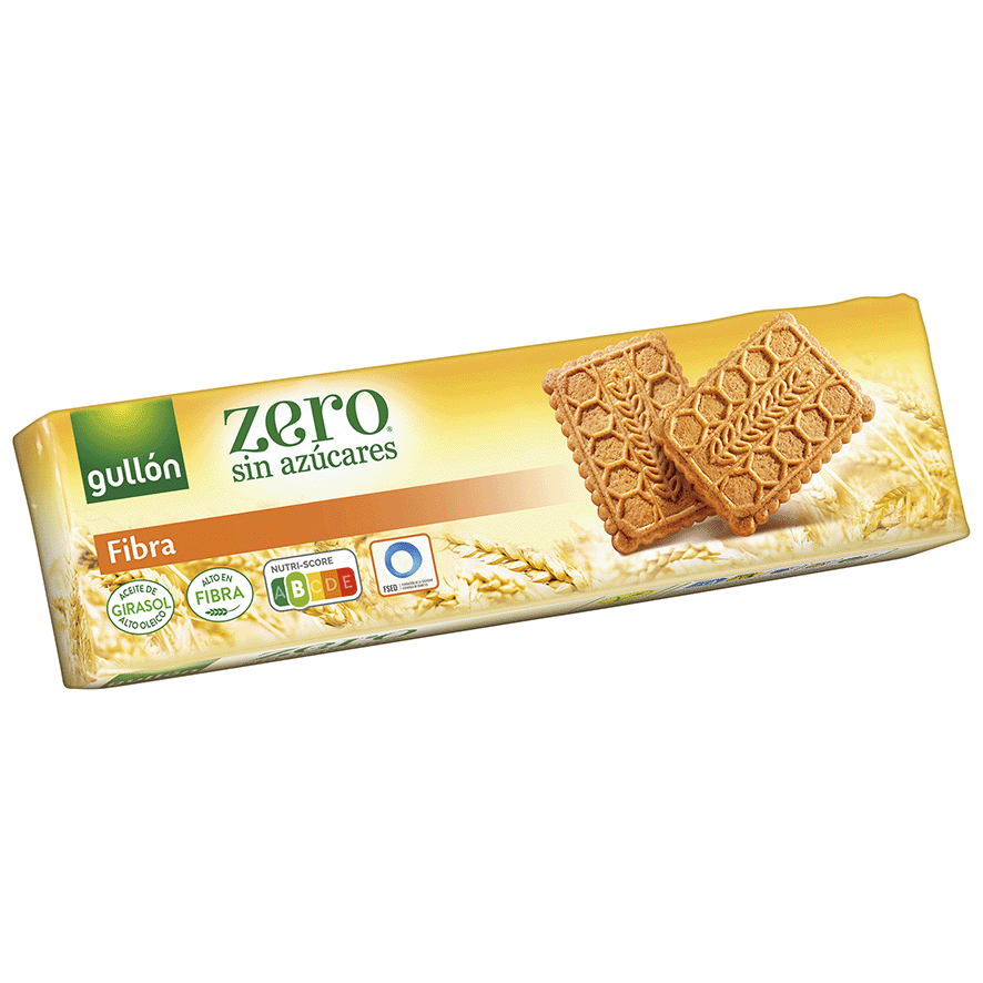GALLETAS FIBRA SIN AZ&Uacute;CAR 170 G.