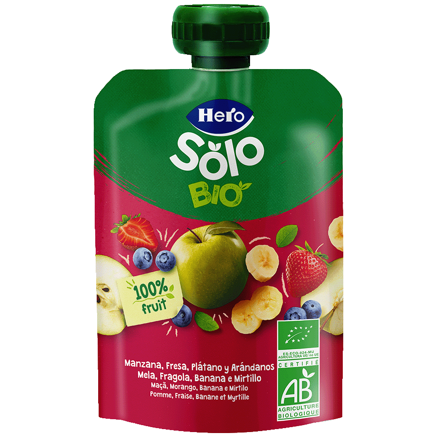 BOLSA MANZANA, FRESA, PL&Aacute;TANO, AR&Aacute;NDANOS 100 G.