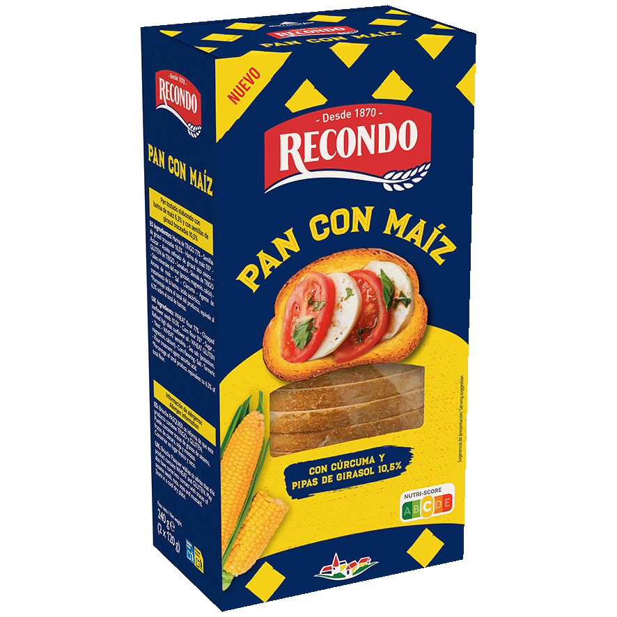 PAN CON MAIZ 240 G.
