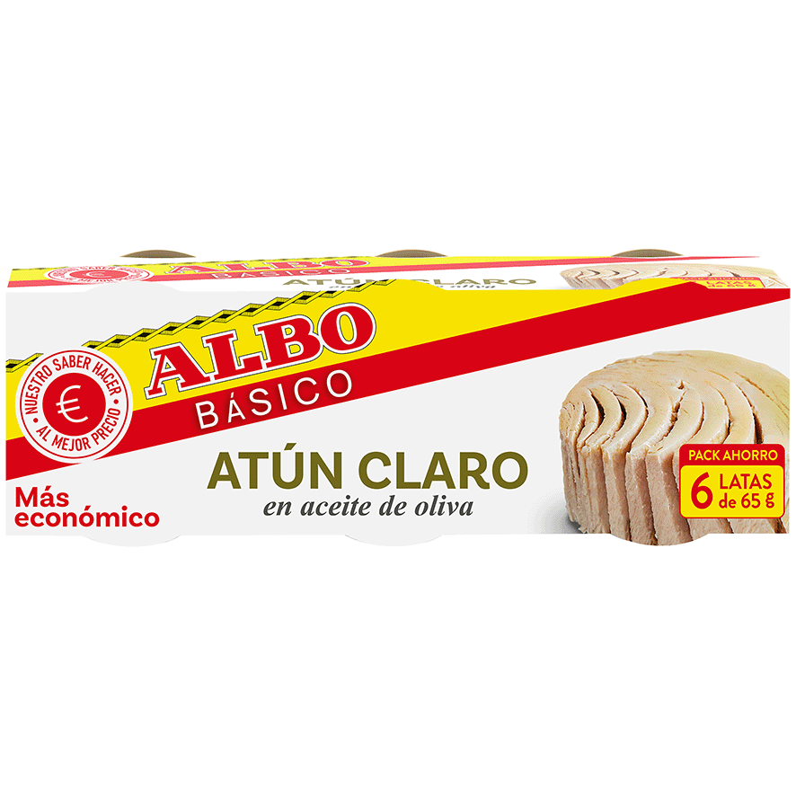 AT&Uacute;N CLARO EN ACEITE DE OLIVA 48 G. PACK 6