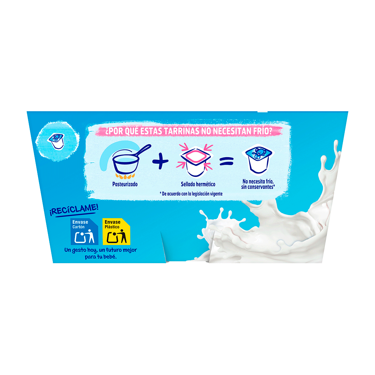 YOGOLINO NATURAL 100 G. PACK 4