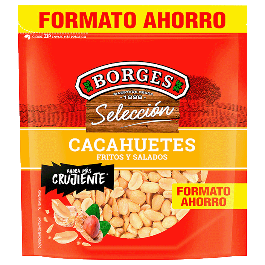 CACAHUETES FRITOS Y SALADOS 300 G.