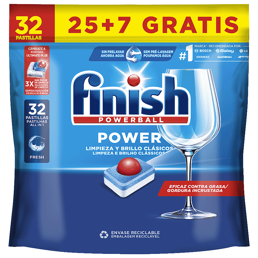 LAVAVAJILLAS POWER TODO EN 1 25 PASTILLAS