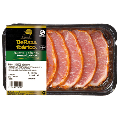 LOMO IB&Eacute;RICO ADOBADO 350 G. APROX.
