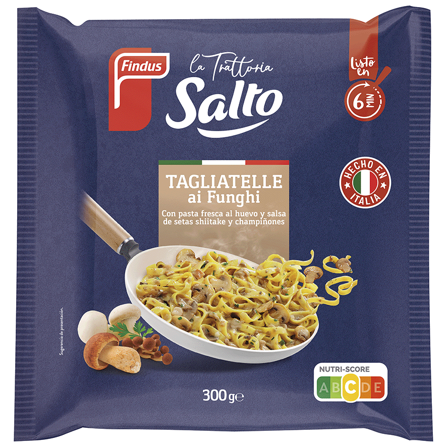 TAGLIATELLE AL FUNGHI 300 G.