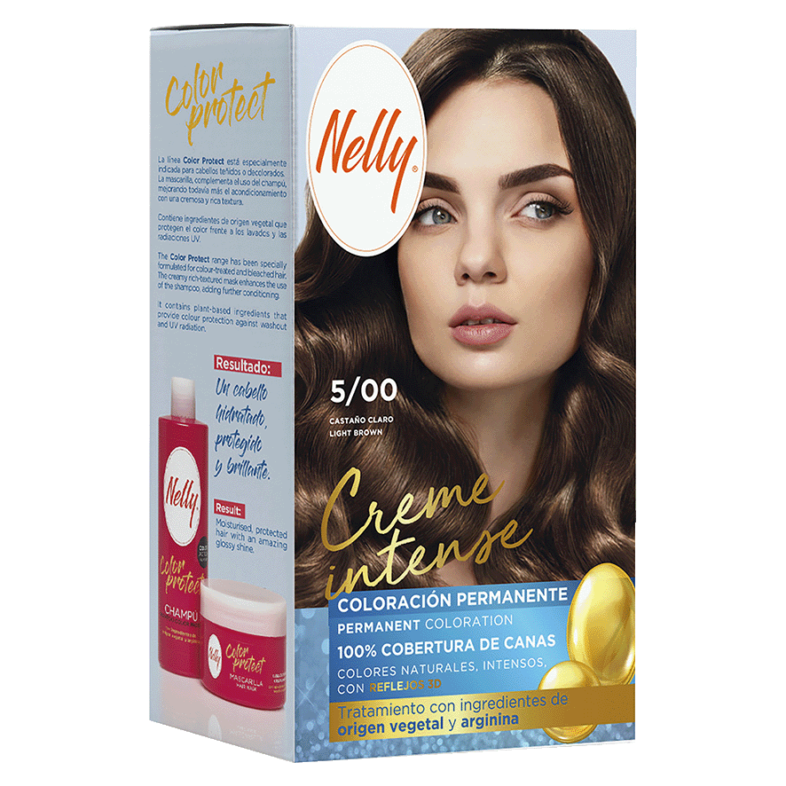 TINTE CREME INTENSE 5/00 CASTA&Ntilde;O CLARO 175 G.