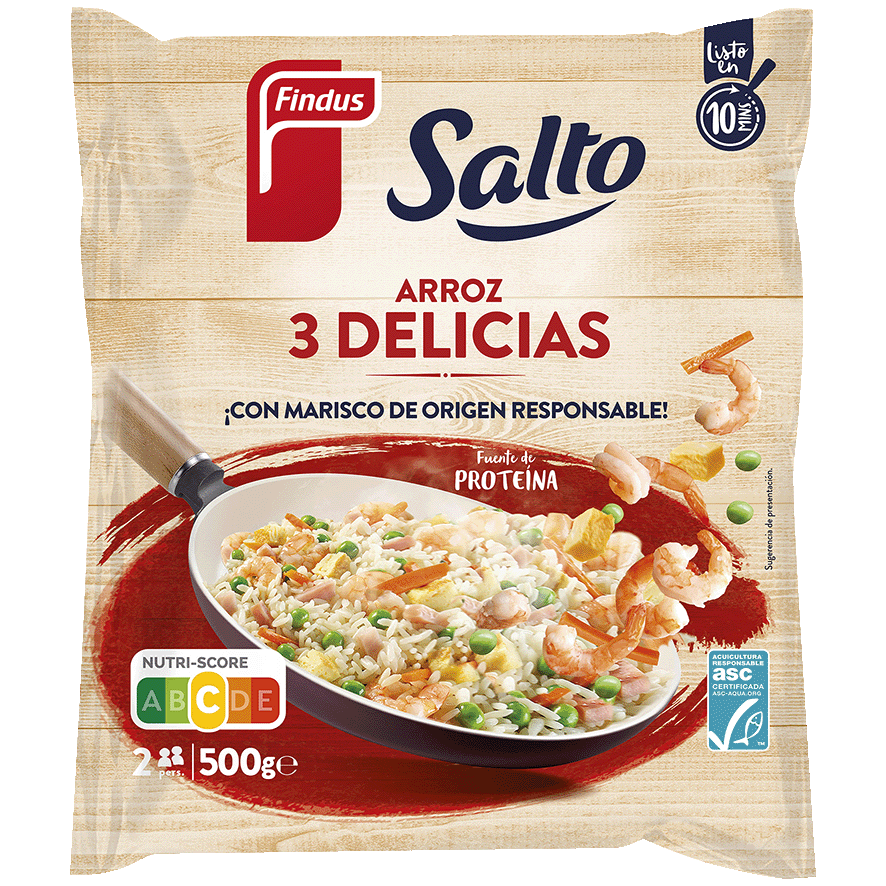 ARROZ 3 DELICIAS 500 G.