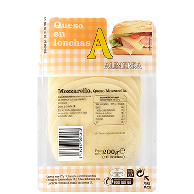 MOZZARELLA 200 G.