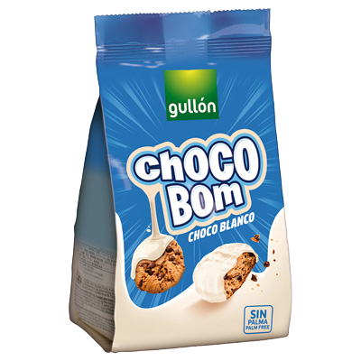 CHOCO BOM CON CHOCOLATE BLANCO 100 G.