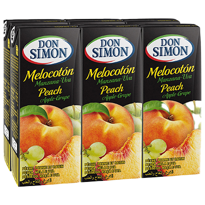 ZUMO DE MELOCOT&Oacute;N 20 CL. PACK 6