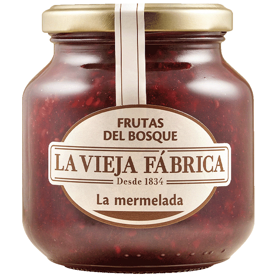 MERMELADA DE FRUTOS DEL BOSQUE 280 G.