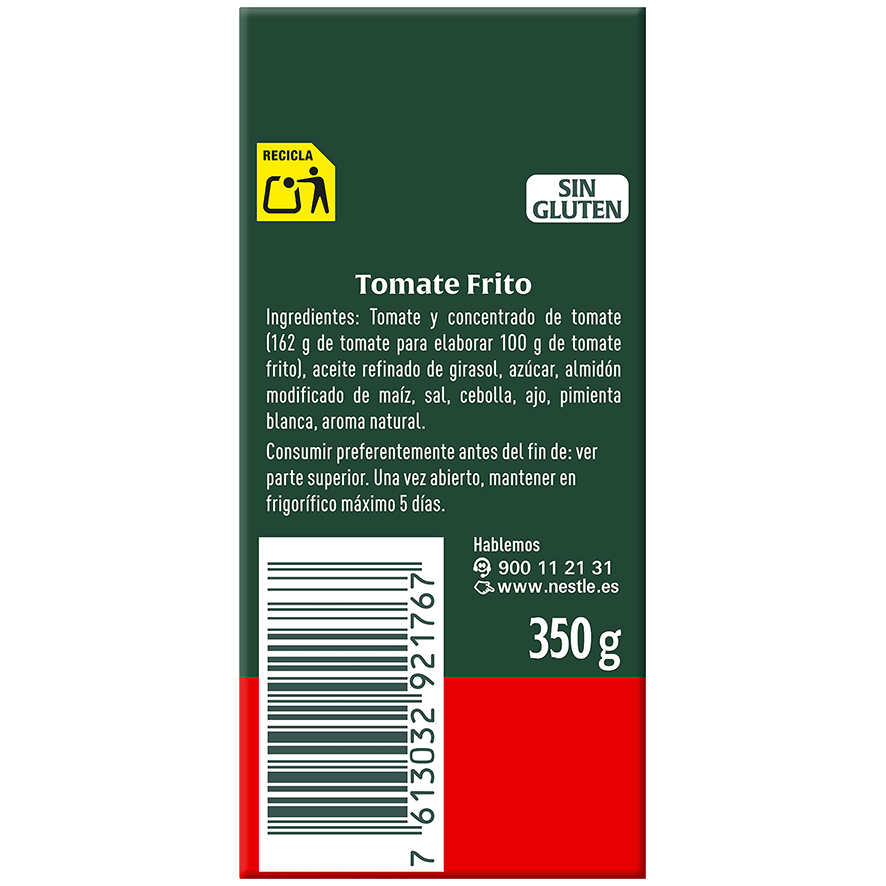 TOMATE FRITO 350 GRS.