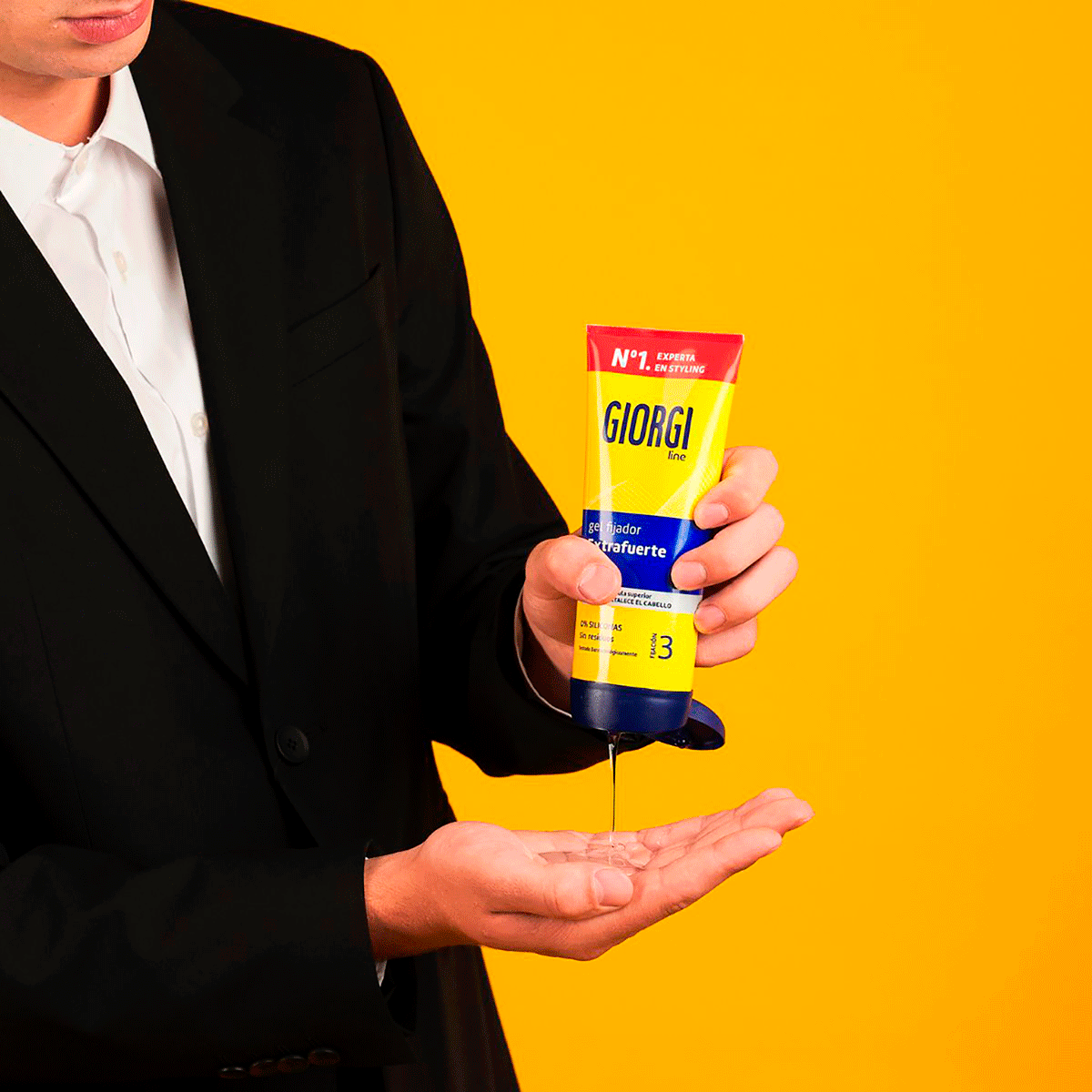 GEL FIJADOR EFECTO MOJADO 170 ML.