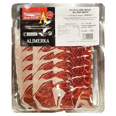 PALETA DE CERDO 50% RAZA IB&Eacute;RICA 120 G.