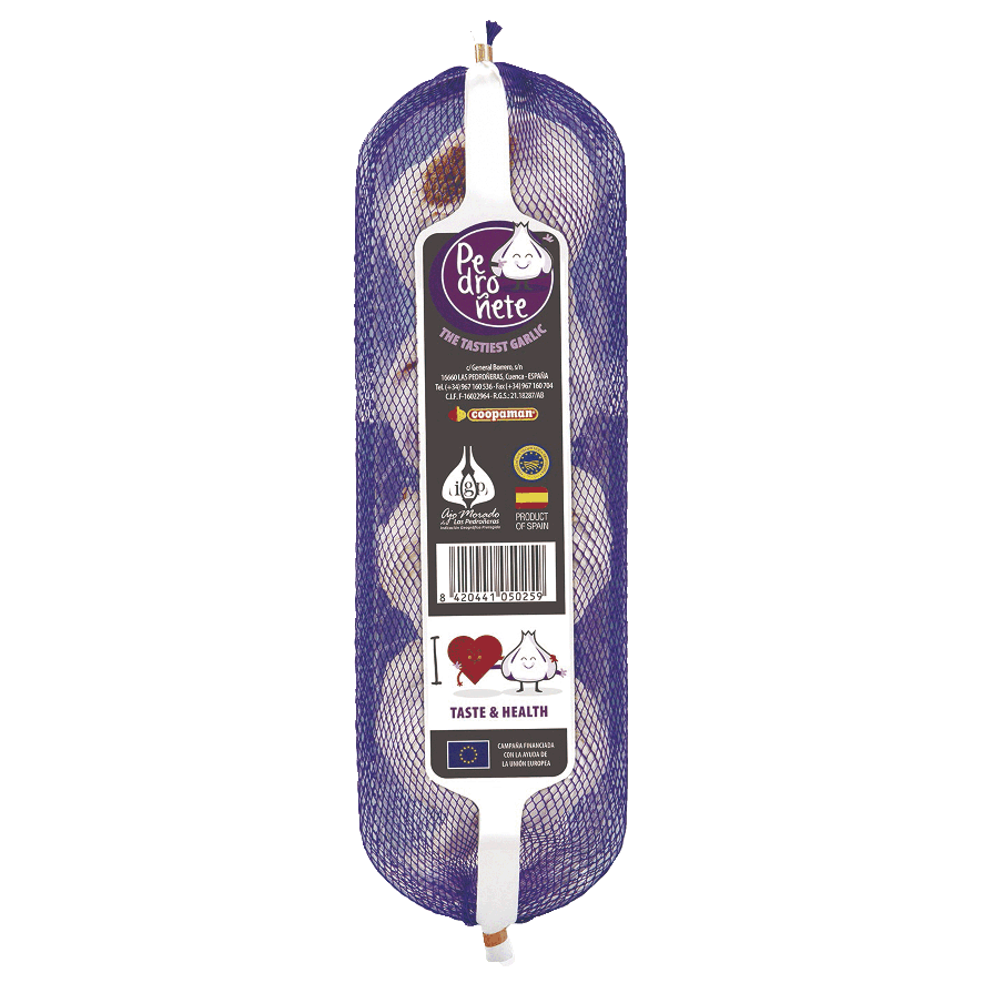 AJO MORADO BANDEJA 200 G. APROX