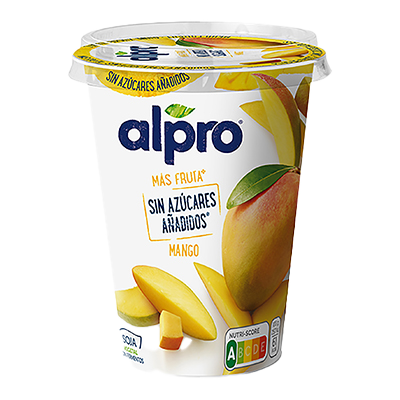 POSTRE DE SOJA DE MANGO 400 G.
