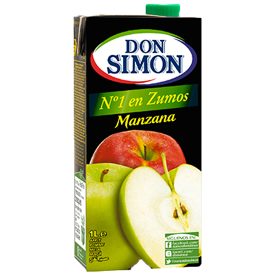 ZUMO DE MANZANA 1 LITRO