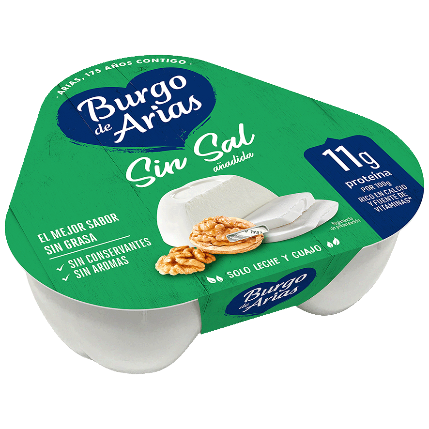 QUESO FRESCO SIN SAL 72 GRS. PACK 3