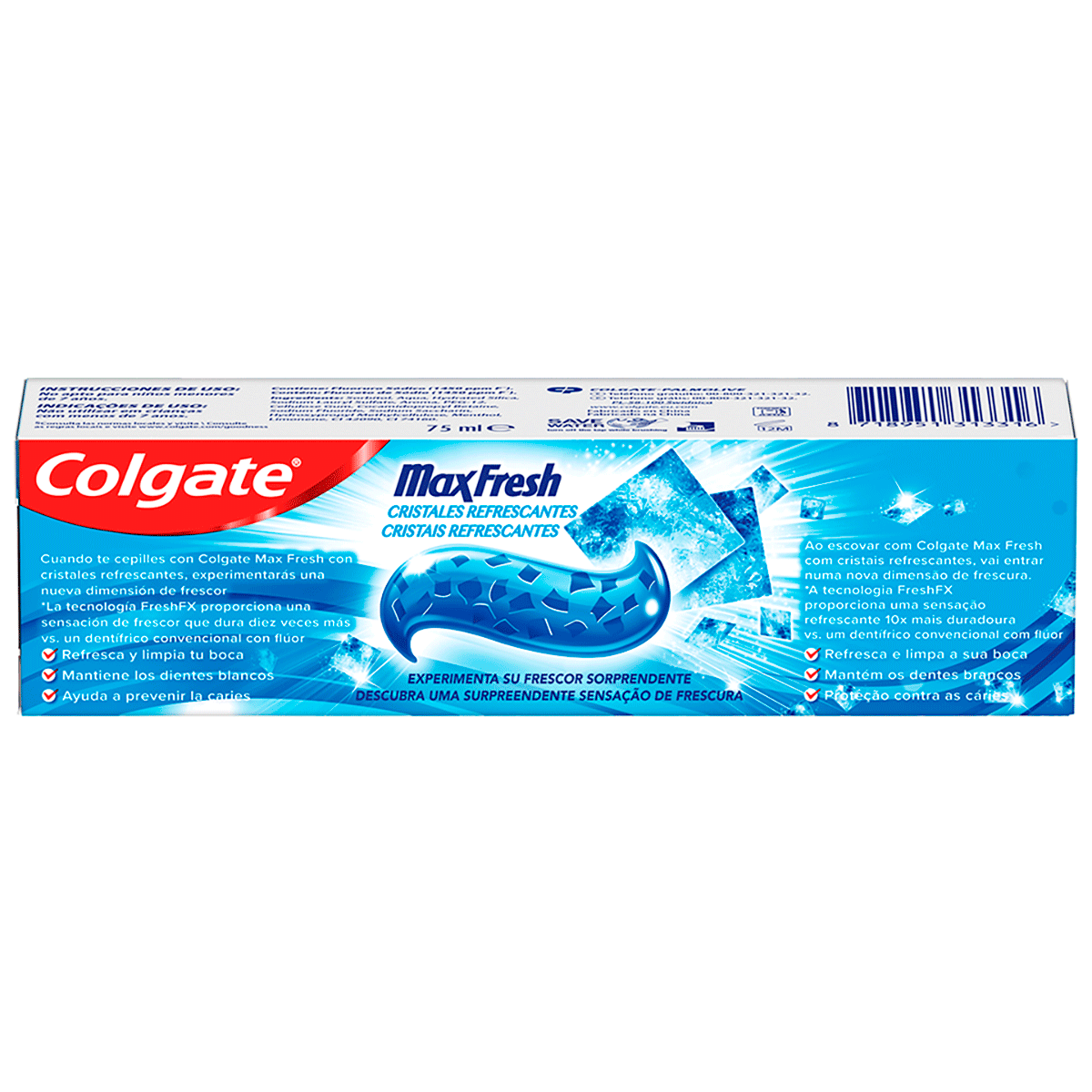 DENT&Iacute;FRICO MAX FRESH 75 ML.