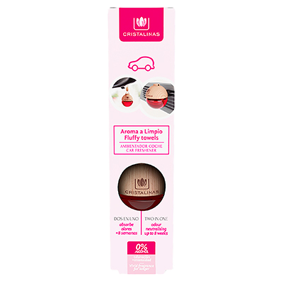 AMBIENTADOR COCHE AROMA A LIMPIO 6 ML.