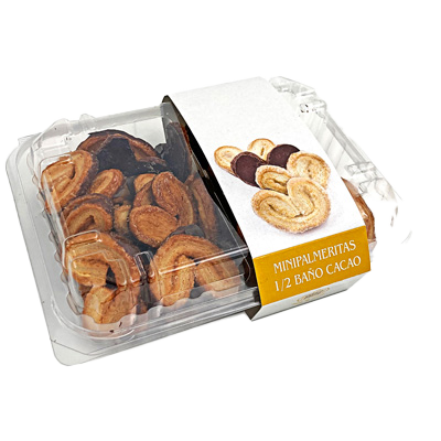 MINI PALMERITAS 1/2 BA&Ntilde;O CACAO 200 G.