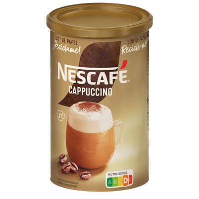 CAF&Eacute; SOLUBLE CAPPUCINO GOLD NATURAL 250 G.