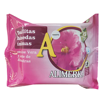 TOALLITAS H&Uacute;MEDAS &Iacute;NTIMAS 25 UDS.
