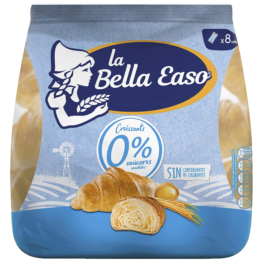 CROISSANTS 0% AZ&Uacute;CARES 240 G.